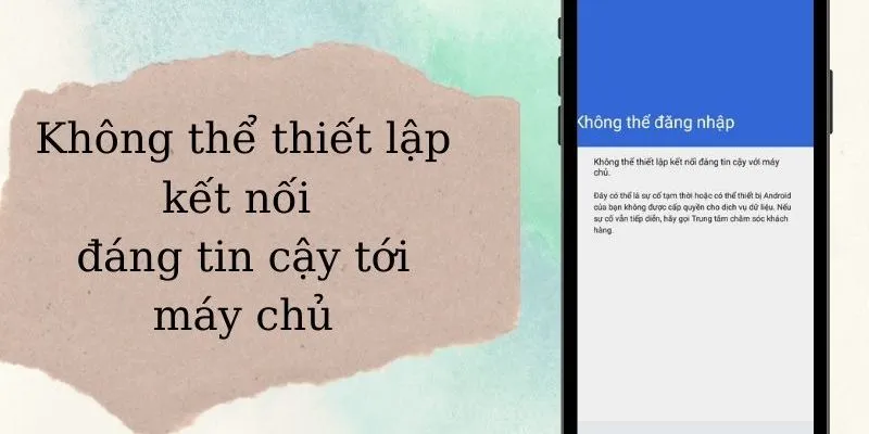 Lỗi đăng nhập khi tải app FB88